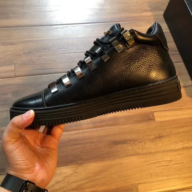 Philipp Plein Œillet Métallique Plateforme Chaussures Lifestyle 4