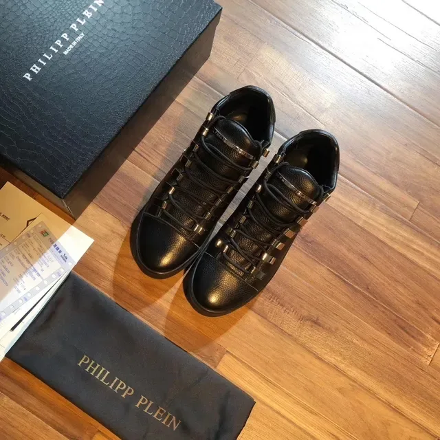 Philipp Plein Œillet Métallique Plateforme Chaussures Lifestyle 5