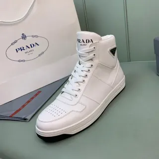 Prada Cloudbust Zapatillas Lifestyle Blancas de media caña