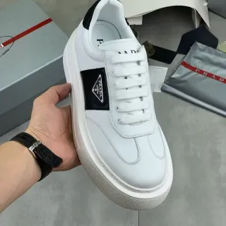 Prada Cloudbust White and Black Lifestyle Sneakers