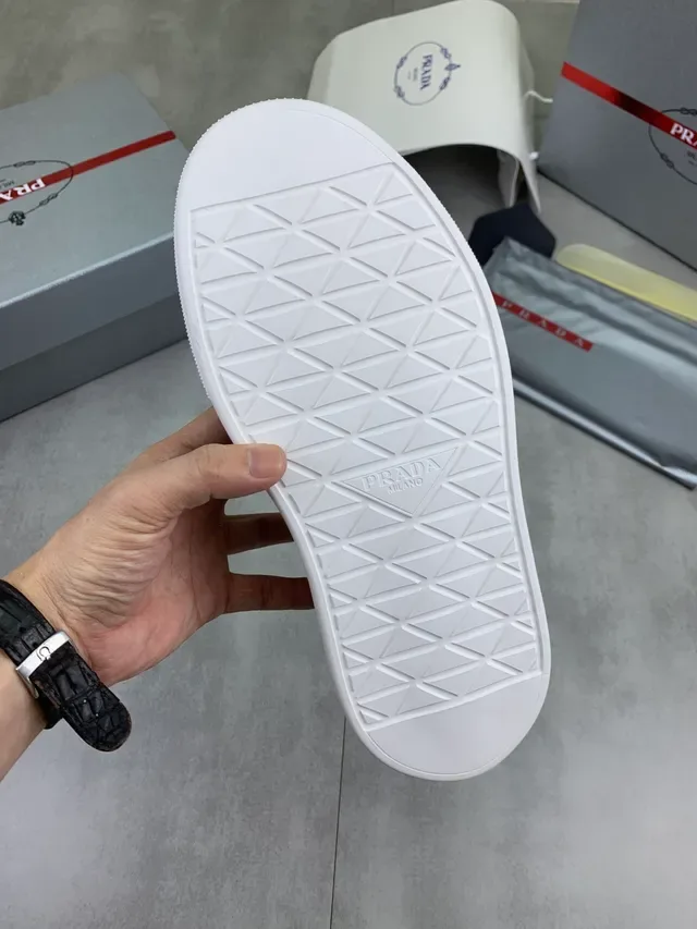 Prada Cloudbust White and Black Lifestyle Sneakers 2