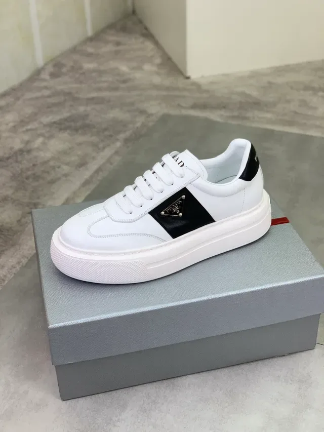 Prada Cloudbust White and Black Lifestyle Sneakers 4