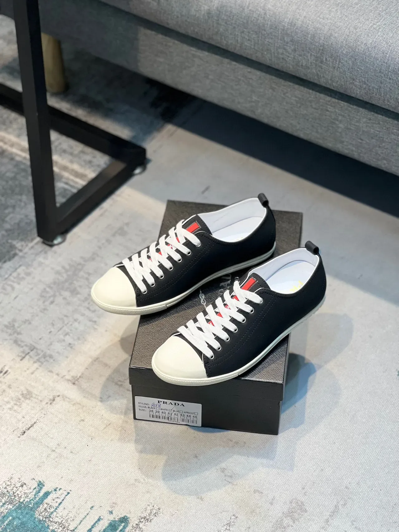 Prada Low-Top Two-Tone Lifestyle Sneaker 7