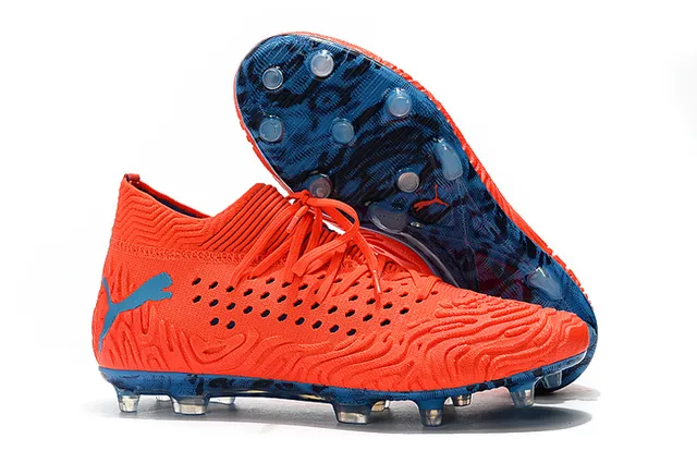 Puma Future Z Amarelo fluorescente Preto Gramado firme Sapatos de futebol 2