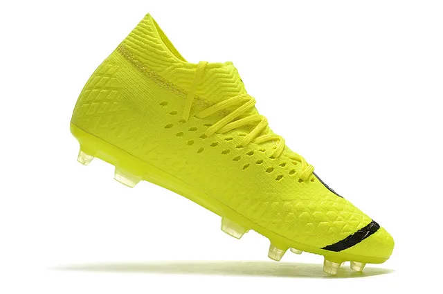 Puma Future Z Amarelo fluorescente Preto Gramado firme Sapatos de futebol 11