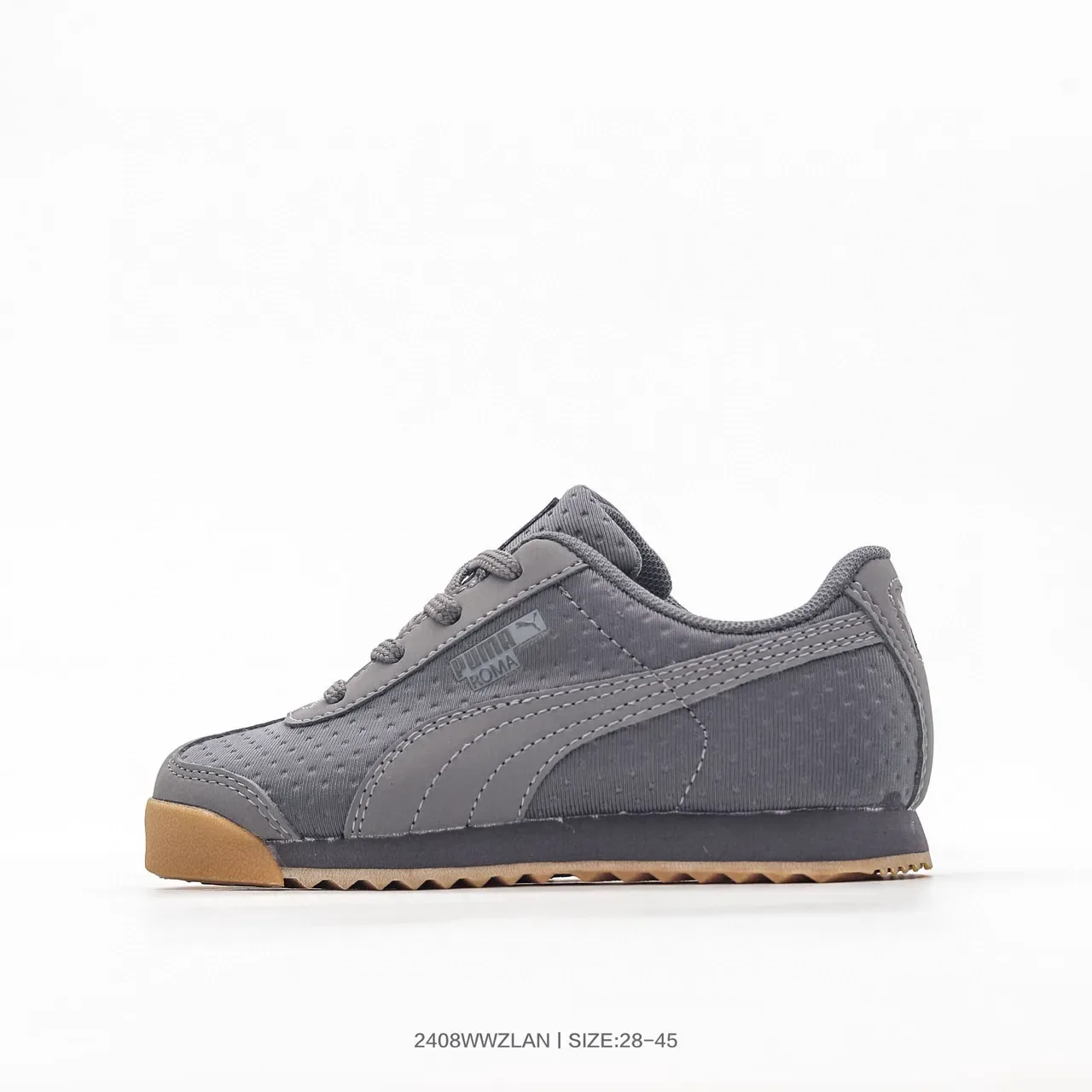 Puma Roma Branco Creme Verde azulado Amarelo Tênis lifestyle 6