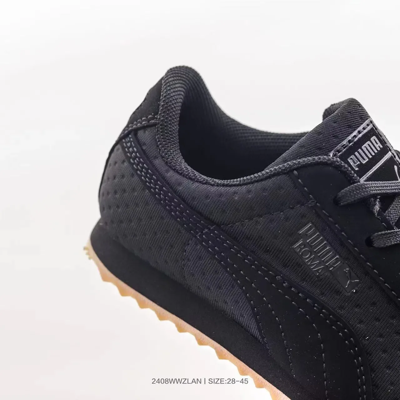 Puma Roma Branco Creme Verde azulado Amarelo Tênis lifestyle 17
