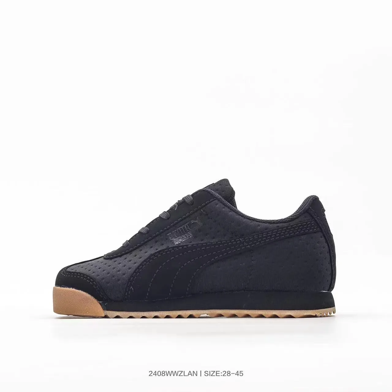 Puma Roma Branco Creme Verde azulado Amarelo Tênis lifestyle 18