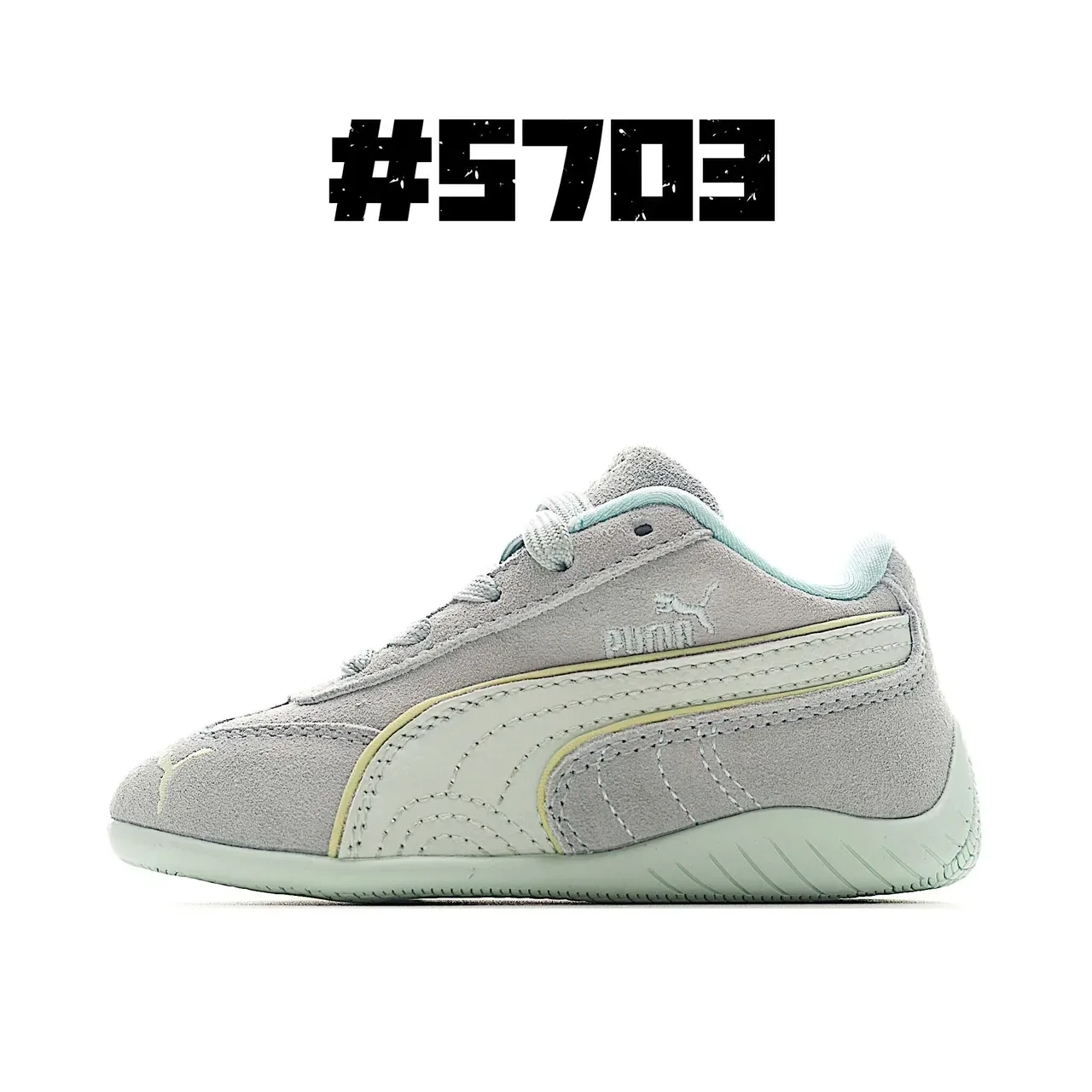 Puma Speedcat Chaussures Lifestyle Jaune pâle Blanc Noir 12