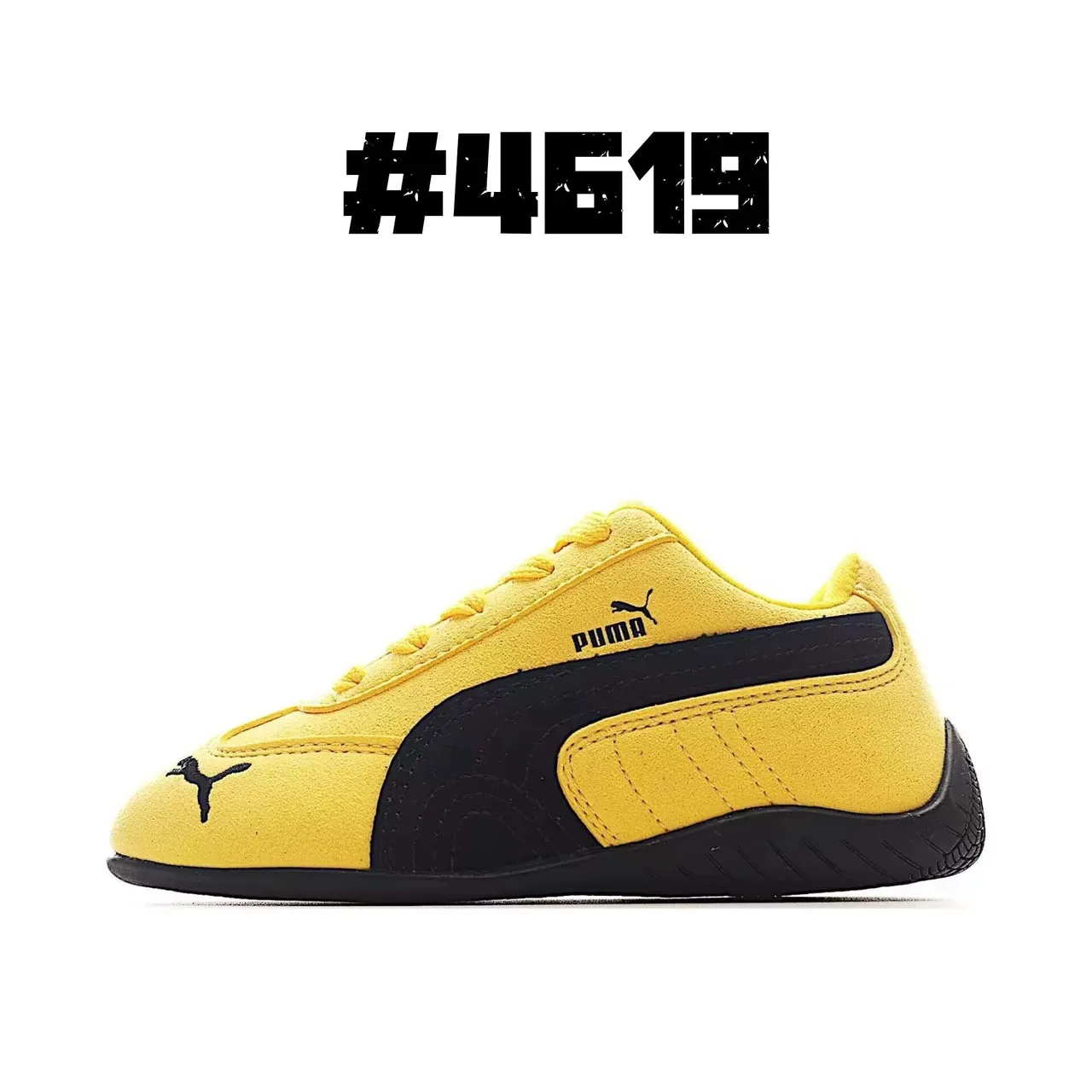 Puma Speedcat Chaussures Lifestyle Jaune pâle Blanc Noir 13