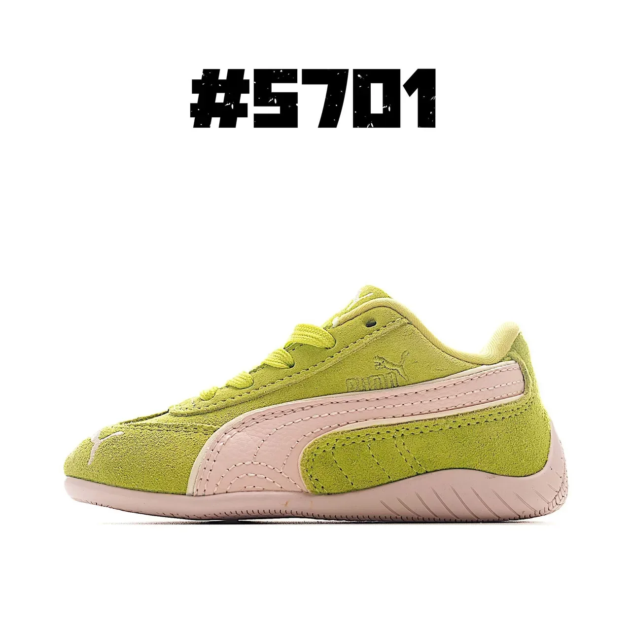 Puma Speedcat Chaussures Lifestyle Jaune pâle Blanc Noir 16