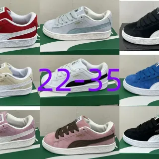 Puma Suede Red White Lifestyle Sneakers