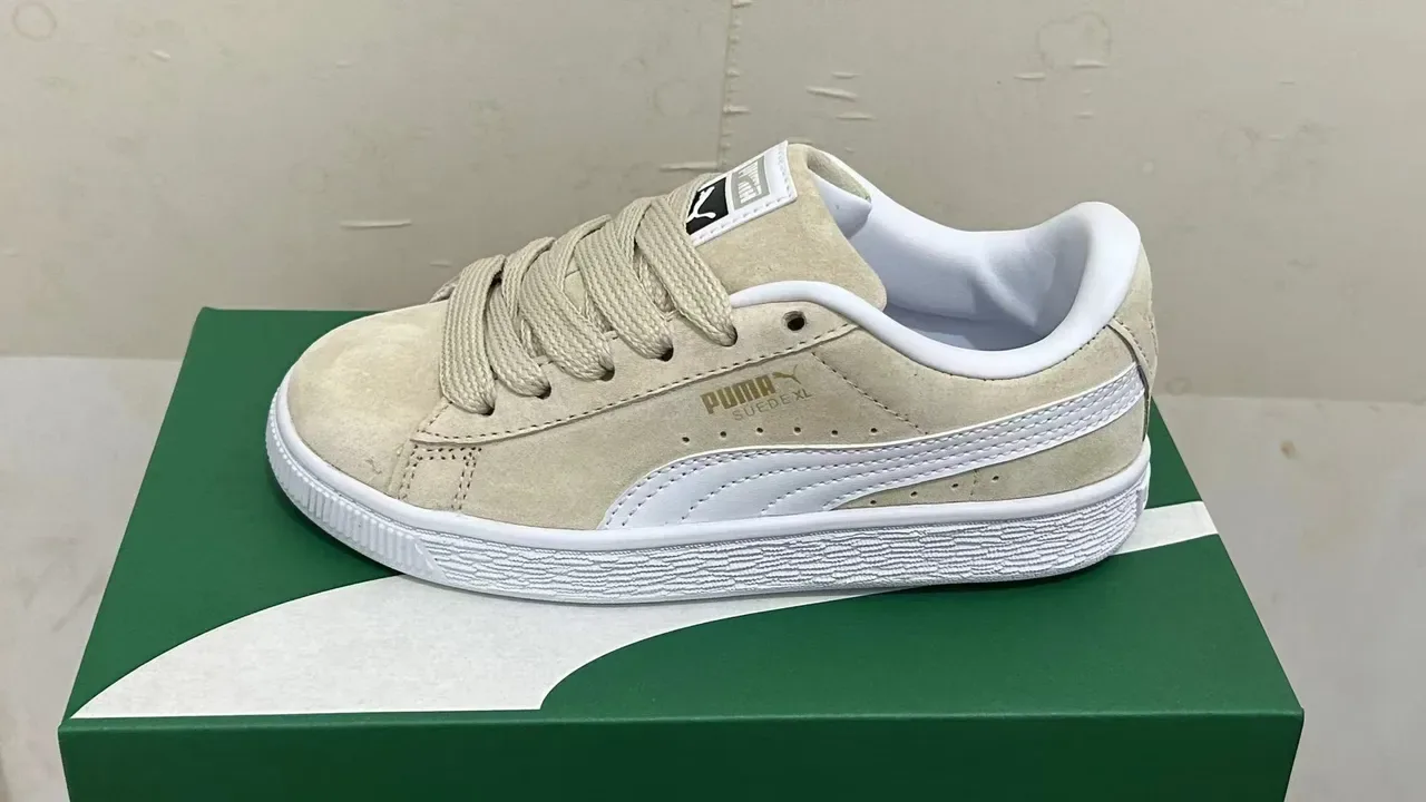 Puma Suede Lifestyle Sneakers Rouge Blanc 10