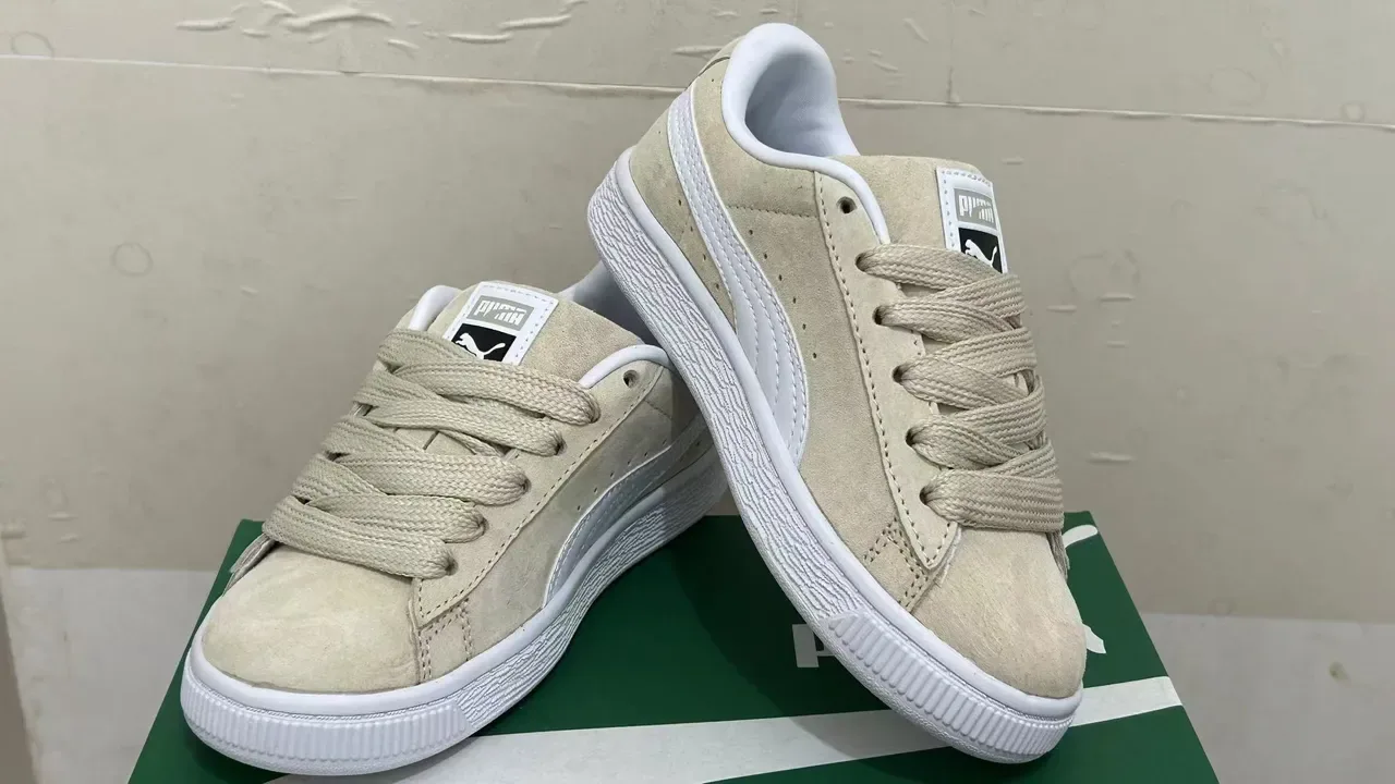 Puma Suede Lifestyle Sneakers Rouge Blanc 13