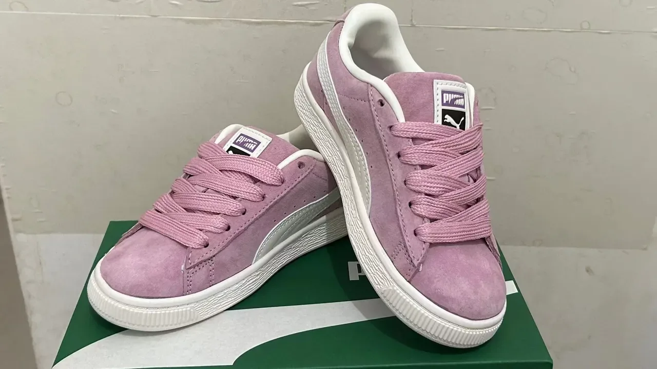 Puma Suede Lifestyle Sneakers Rouge Blanc 17
