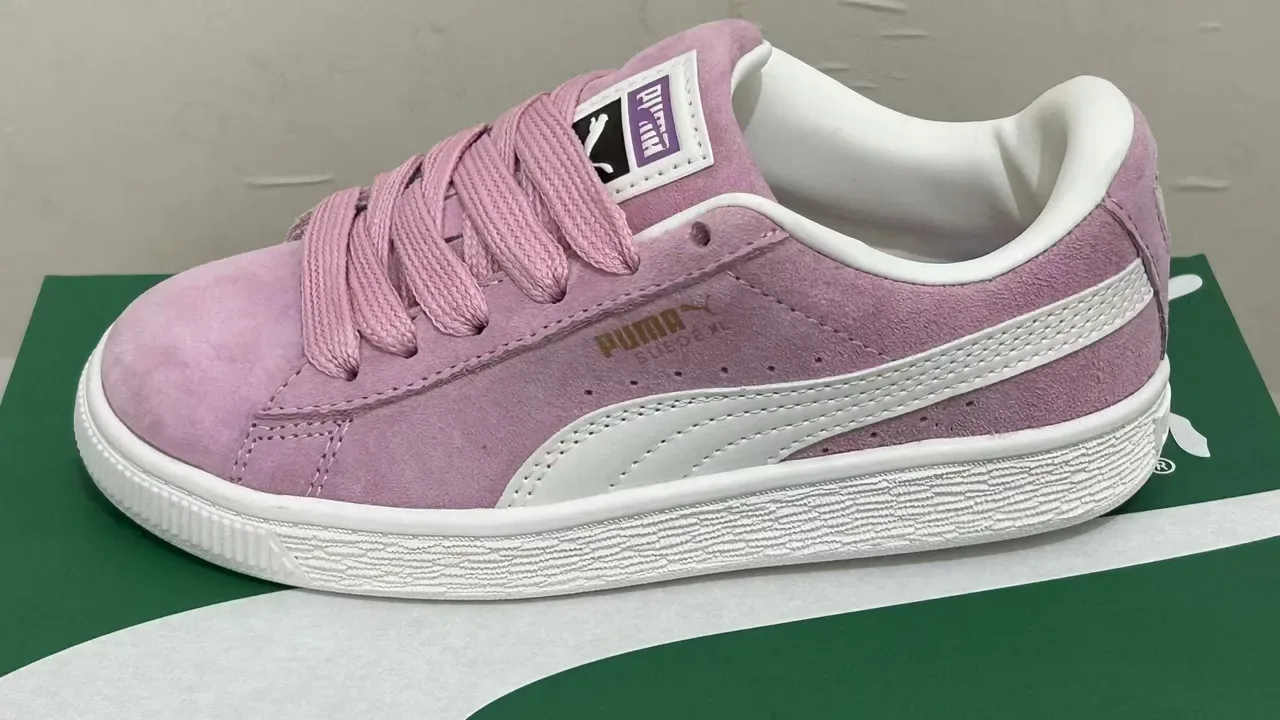 Puma Suede Lifestyle Sneakers Rouge Blanc 18