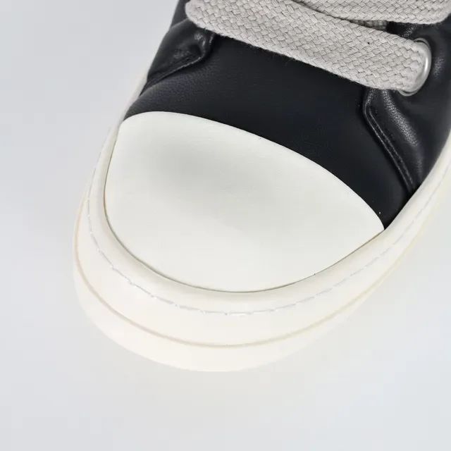 Rick Owens DRKSHDW Geobasket Black and Off-White Lifestyle Sneakers 5