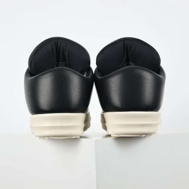 Rick Owens DRKSHDW Geobasket Black and Off-White Lifestyle Sneakers 8