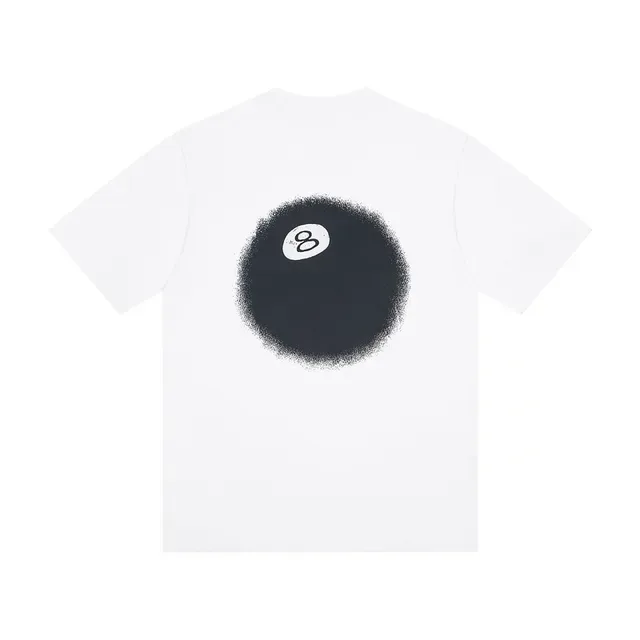 Stussy 8-Ball Graphic Print T-Shirt 4