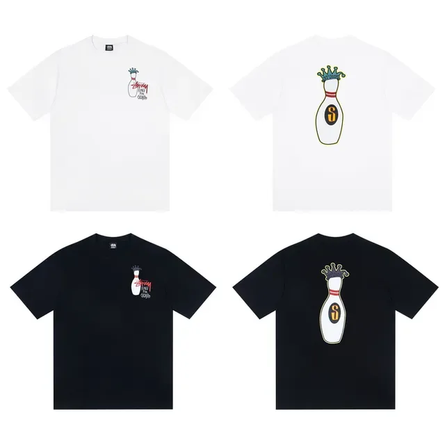 Stussy Bowling Pin Graphic T-Shirt 3