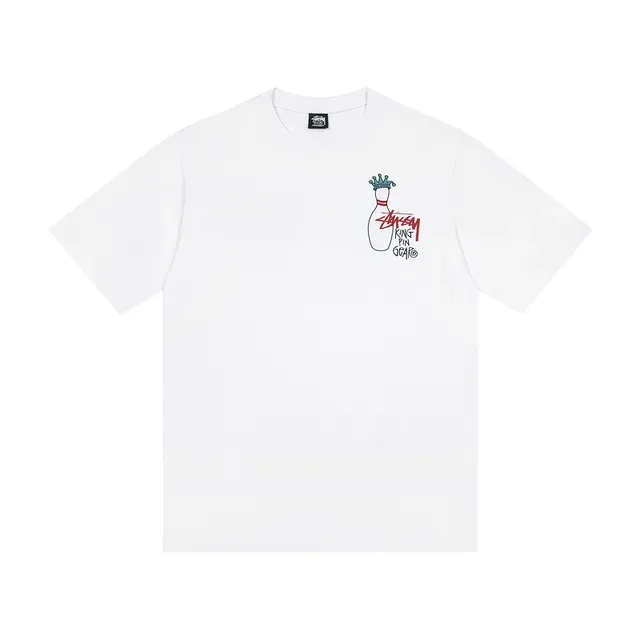 Stussy Bowling Pin Graphic T-Shirt 4