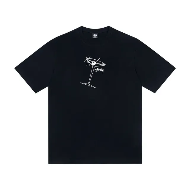 Stussy मार्टिनी ग्लास ग्राफिक टी-शर्ट 2
