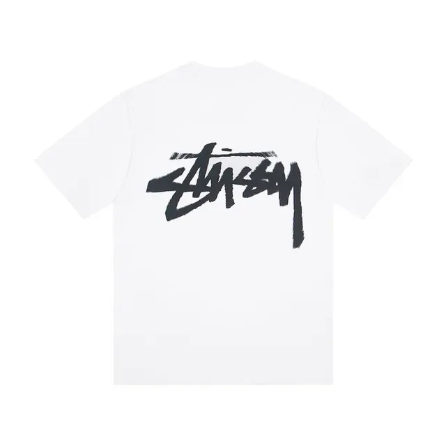 Stussy Stock Logo Graphic T-Shirt 4