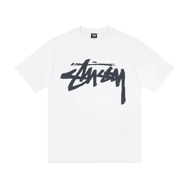 Stussy Stock Logo Graphic T-Shirt 5