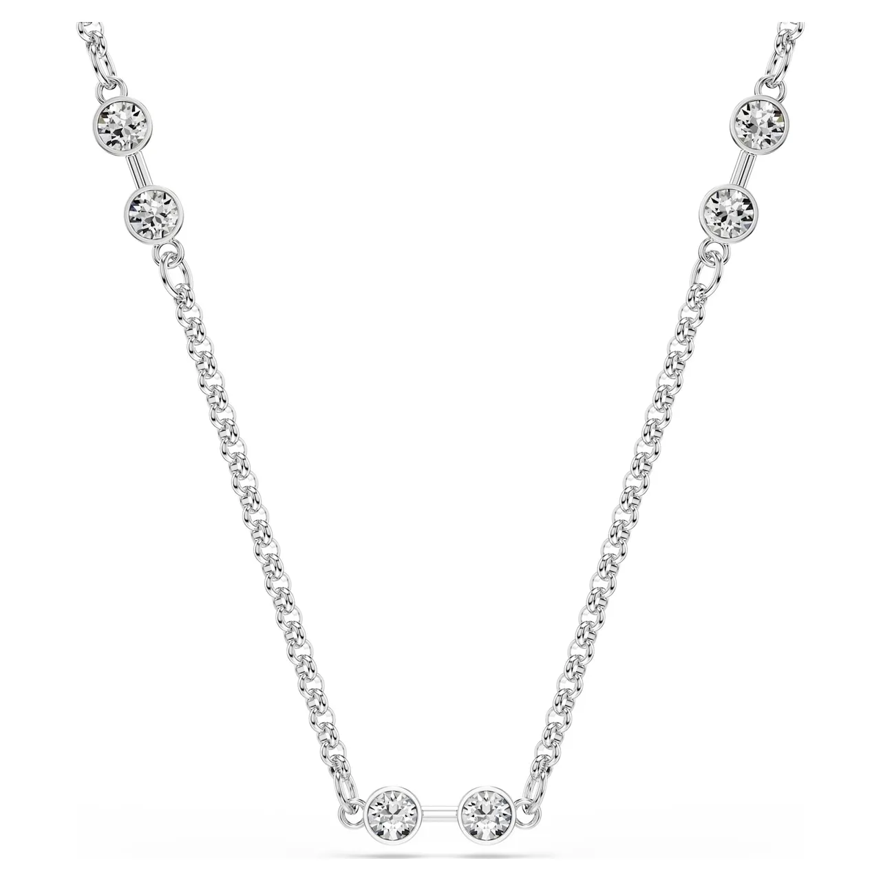 Swarovski Dragonfly Multi-Gemstone Silver-Tone Necklace 19