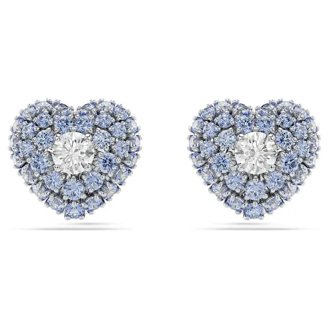 Swarovski Love Heart Collier Cristal Rose Doré 8
