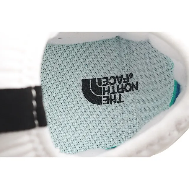 The North Face Nuptse Slipper Blue Black Quilted Puffer Upper Slip-On Construction Casual Shoes 15
