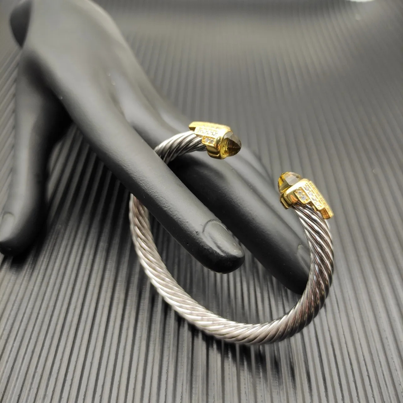 Tiffany & Co. HardWear Twisted Cable Dual-Tone Bracelet 3