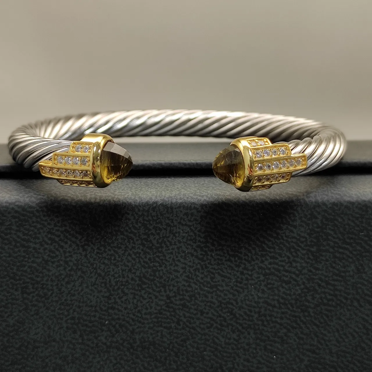Tiffany & Co. HardWear Twisted Cable Dual-Tone Bracelet 4