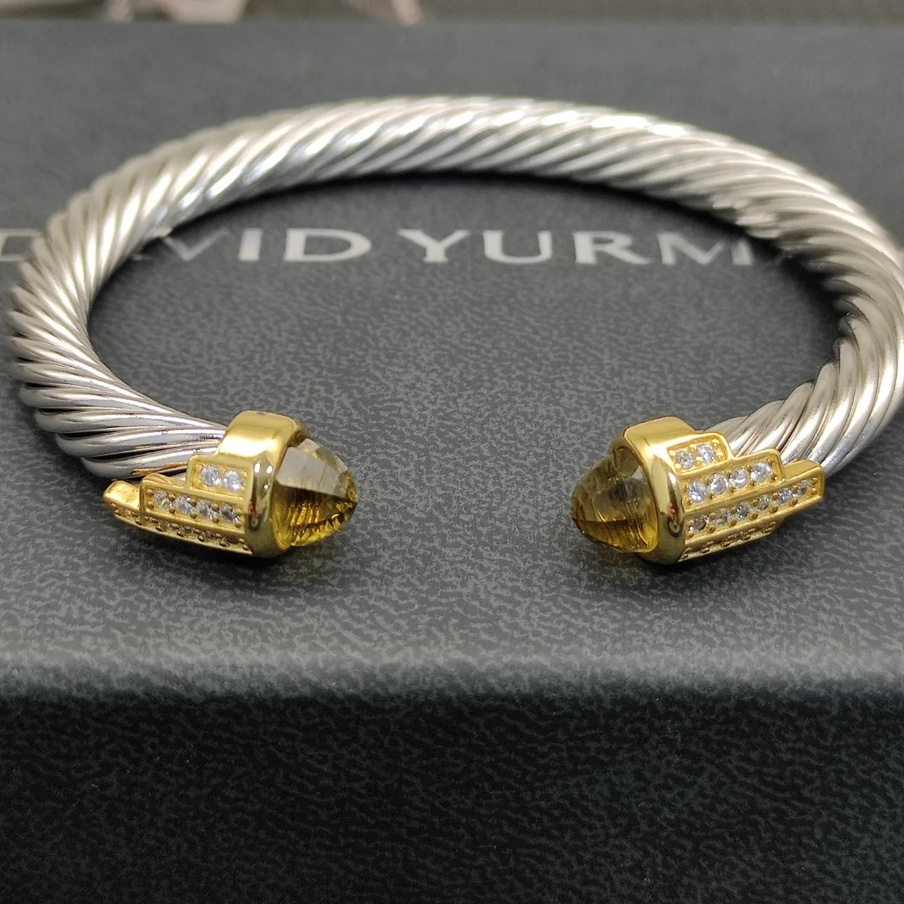 Tiffany & Co. HardWear Twisted Cable Dual-Tone Bracelet 5