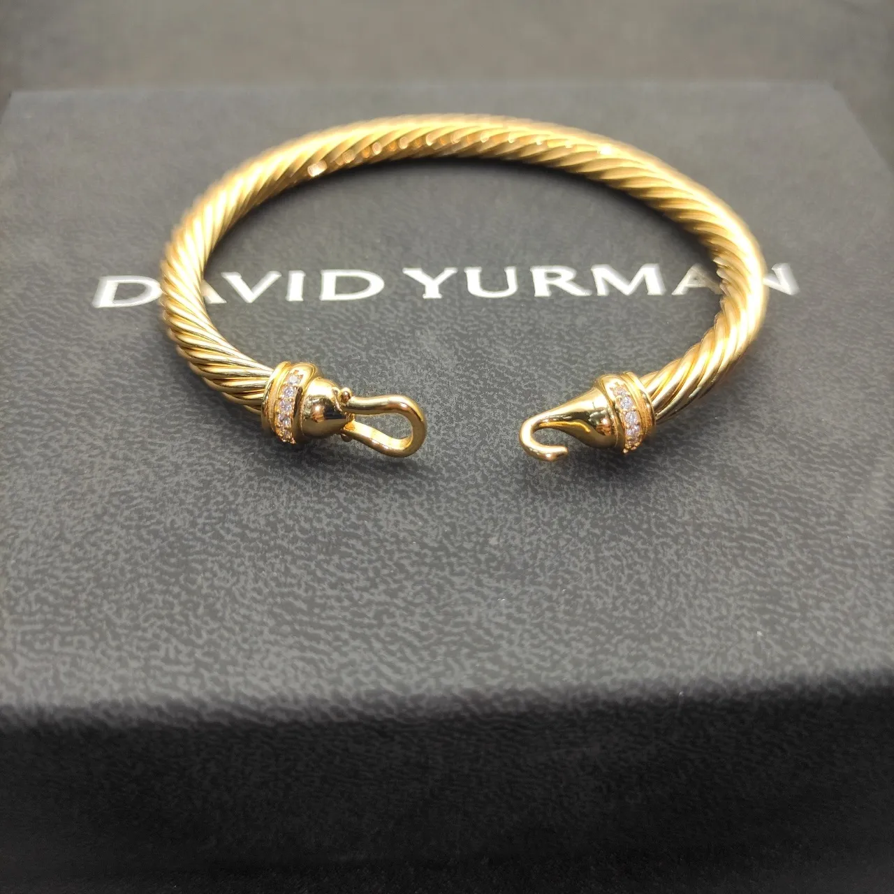 Tiffany & Co. HardWear Corde torsadée Pavé Bracelet de diamants 2
