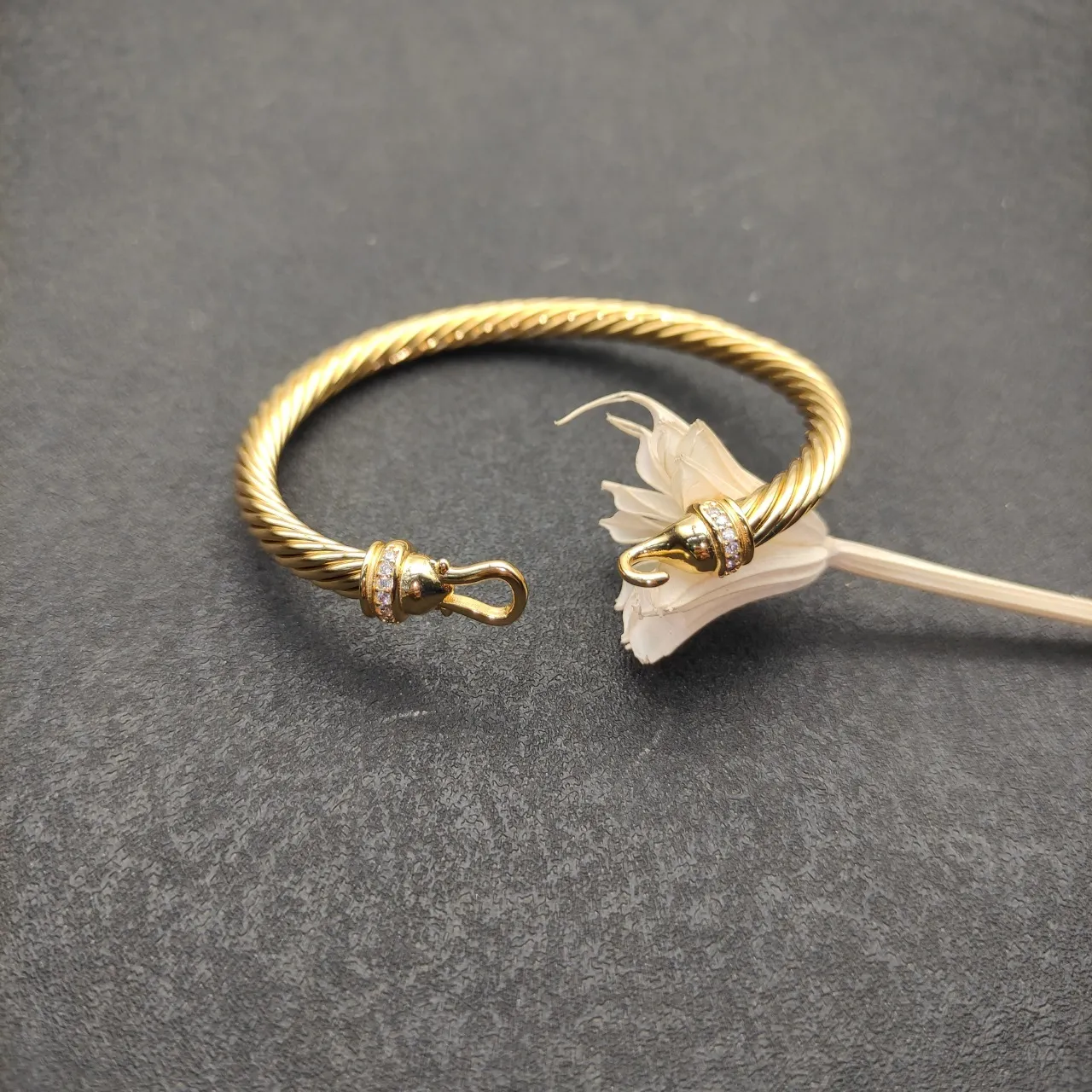 Tiffany & Co. HardWear Corde torsadée Pavé Bracelet de diamants 5