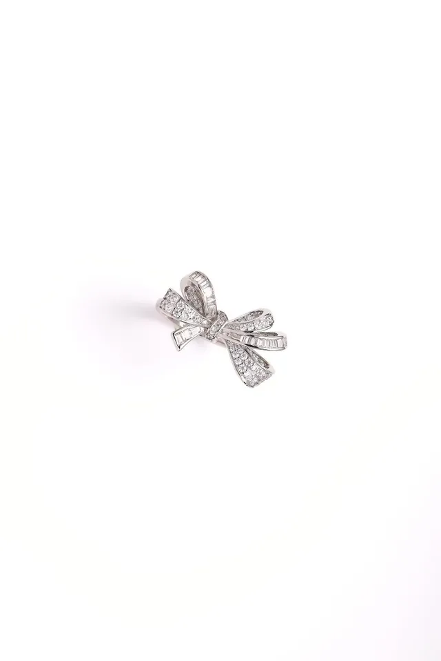 Tiffany & Co. Return to Tiffany Bow Pavé Diamond Ring 3