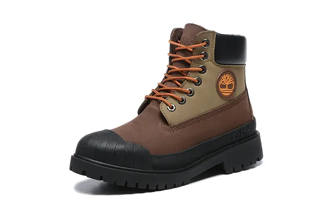 Timberland Premium 6-Inch Brown and Olive Work Boot 9