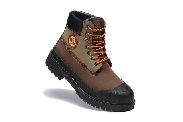 Timberland Premium 6-Inch Brown and Olive Work Boot 10