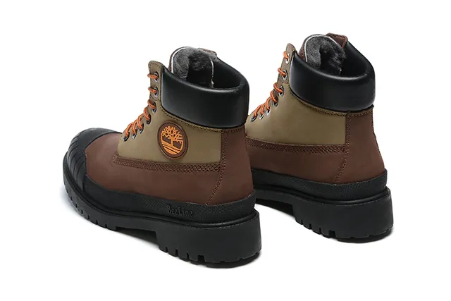 Timberland Premium 6-Inch Brown and Olive Work Boot 13