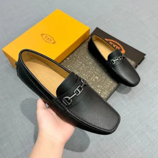 Tod's Horsebit Loafer Mocasines de cuero negro