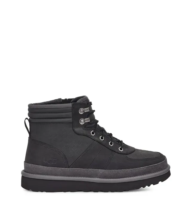 UGG Black Gray High-Top Suede Upper Work Boots 2