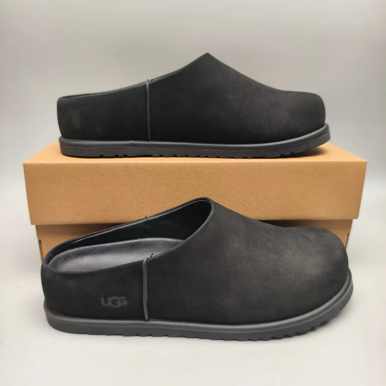 UGG Tasman Black Suede Upper Elastic Side Gusset Casual Shoes 5