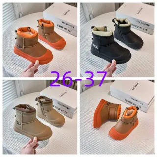 UGG Tasman Marrón Naranja Bota de Tobillo Aislada Cierre con Cremallera Lateral Botas de Nieve