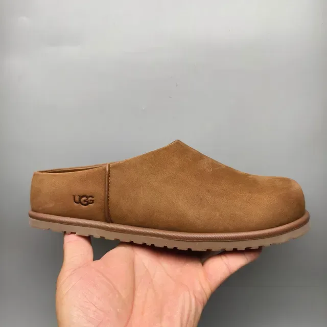 UGG Tasman Brown Suede Upper Backless Slip-On Casual Shoes 2