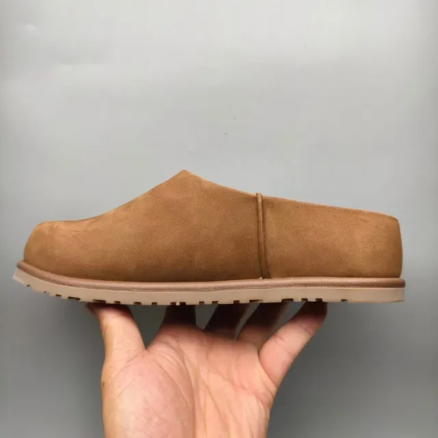 UGG Tasman Brown Suede Upper Backless Slip-On Casual Shoes 7