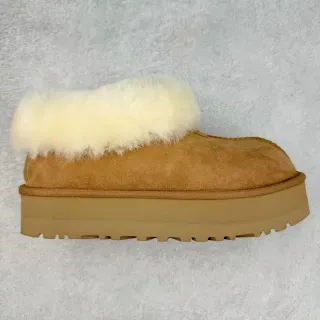 UGG Tasman Tan botas de nieve con plataforma y forro de shearling