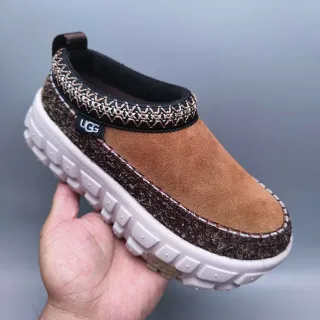 UGG Tasman Tan Zueco de Ante de Piso Deslizante Zapato Casual