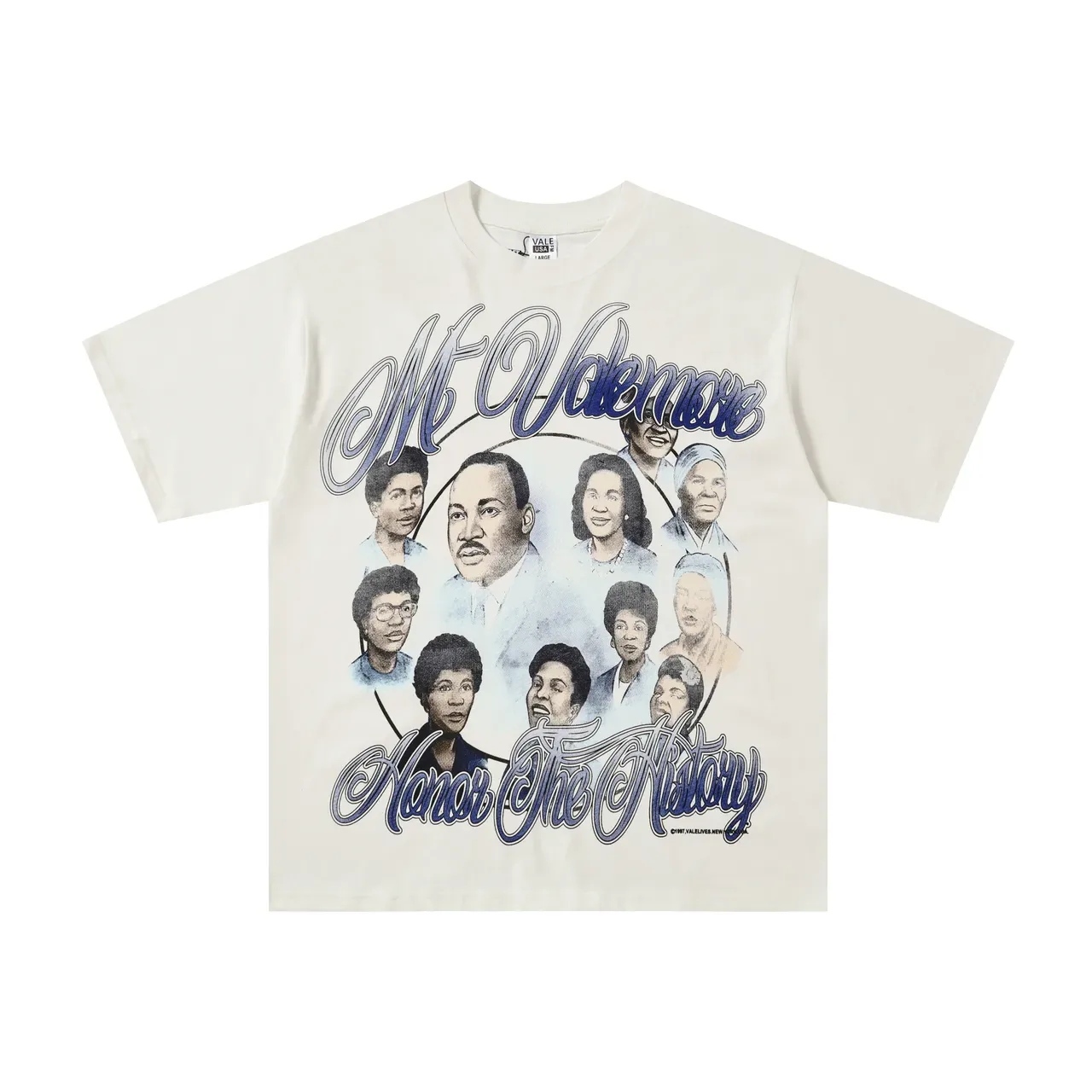 Vale Forever Honor The History Graphic Print T-Shirt 3