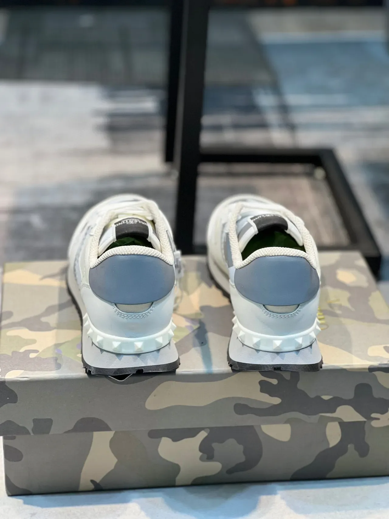 Valentino Rockstud Camouflage Lifestyle Sneakers 2